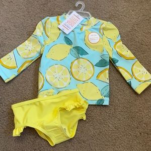 Carter’s Lemon Baby Swimsuit NEW